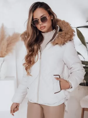 Dámska bunda DSTREET TY5002 BIELY
