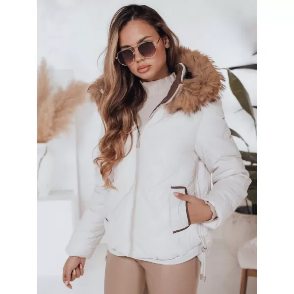  Dámska bunda DSTREET TY5002 BIELY 