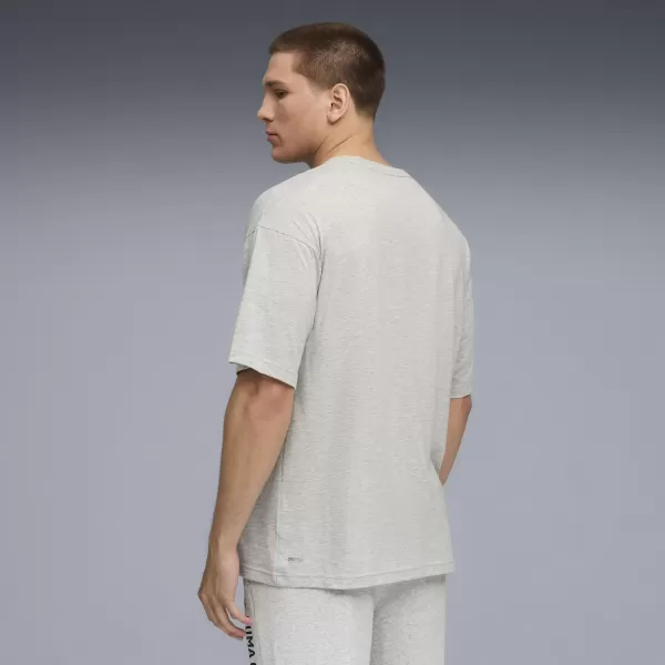  Pánske tričko PUMA M GRAPHIC OVERSIZE TEE 52762604 SVETLOSIVÝ VRES 