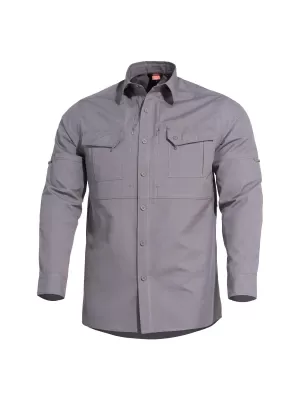 Pánska košeľa PENTAGON PLATO SHIRT K02019 VLK/SIVÁ