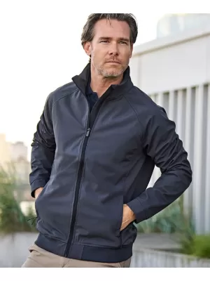 Pánska bunda TEE JAYS | TJ 9602 BLACK