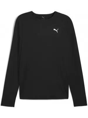 Tričko PUMA M RUN CLOUDPUN LONG SLEEVE 52662801 PUMA BLACK