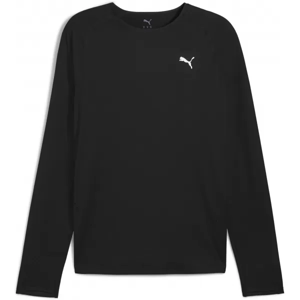  Tričko PUMA M RUN CLOUDPUN LONG SLEEVE 52662801 PUMA BLACK 