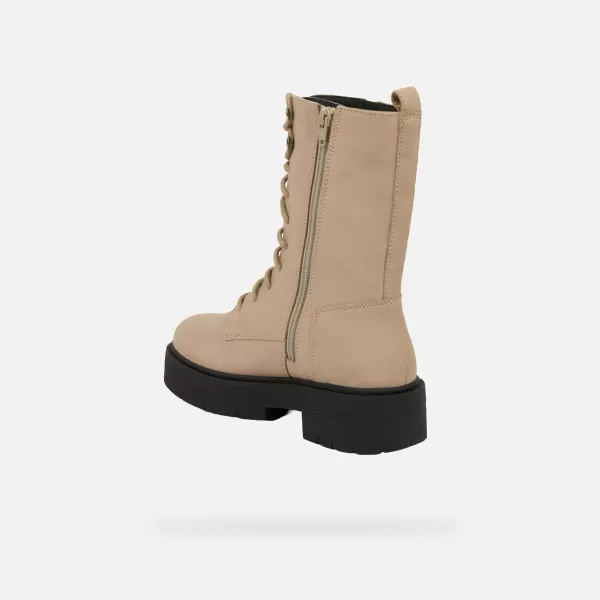  Dámske topánky GEOX SPHERICA EC7 G015003 BÉŽOVÁ 