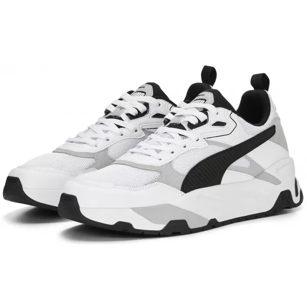  Pánske topánky PUMA TRINITY 38928901 BIELA/ČIERNA/SVETLO ŠEDÁ 