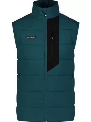 Zimná vesta NORDBLANC MAGMA NBWJM8058 TMAVO ZELENÝ