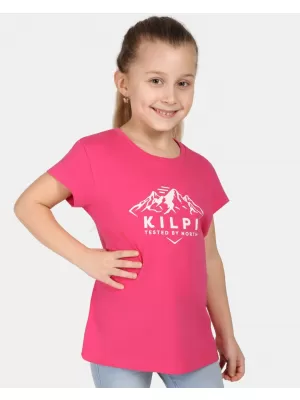 Dievčenské tričko KILPI ALBION-JG ZJ0304KI RUŽOVÁ