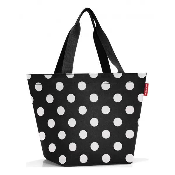  Kabelka REISENTHEL SHOPPER M BODKY BIELE 