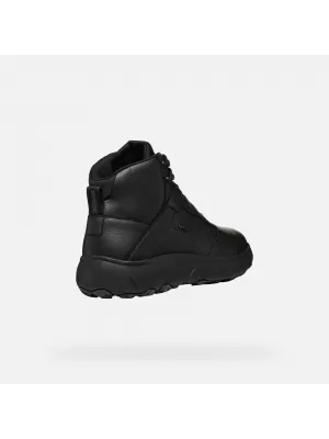 Pánske členkové čižmy GEOX NEBULA + GRIP AB G006828 ČIERNA