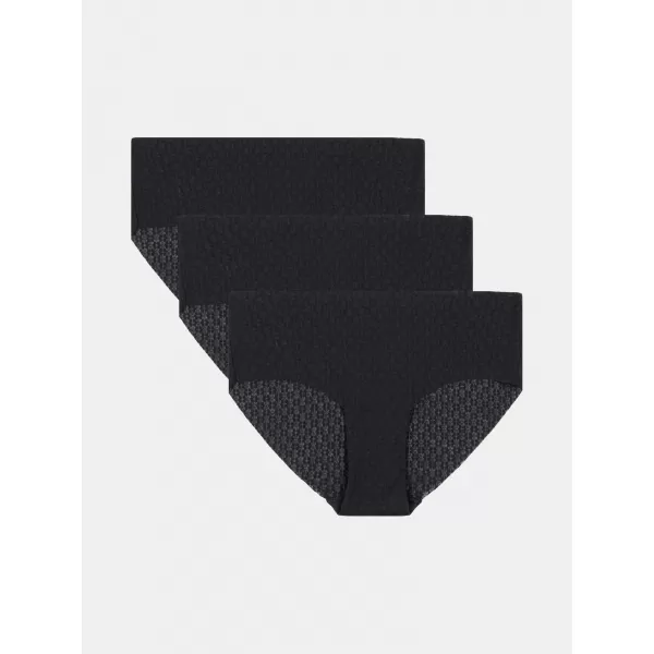 Dámske nohavičky UNDER ARMOUR UA PURE STRETCH MESH (3KS) 1390413-001 ČIERNA 