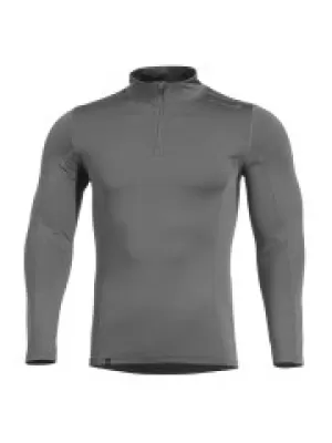 tričko PENTAGON PINDOS 1/2 ZIP SHIRT K11013 VLK/SIVÁ