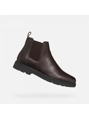 Pánske topánky GEOX SPHERICA EC1 G006535 TMAVO HNEDÁ