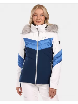 Dámska lyžiarska bunda KILPI LIN-W ZL0109KI TMAVO MODRÁ