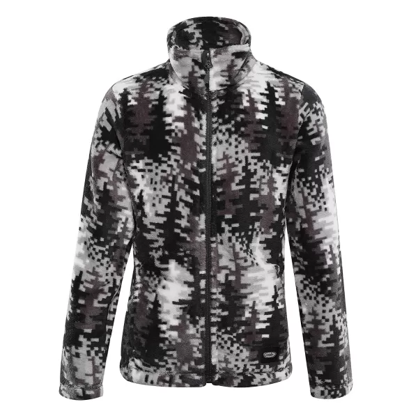  Detská mikina ALPINE PRO EFLINO TMAVO ŠEDÁ 