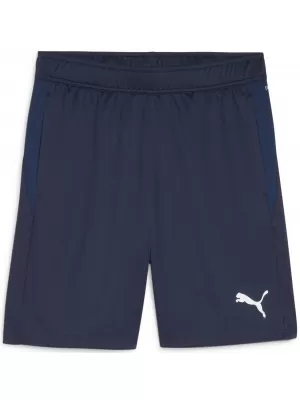 Kraťasy PUMA TEAMGOAL TRAINING SHORT 658643_06 PUMA NAVY/BIELA/PERZSKÁ MODRÁ