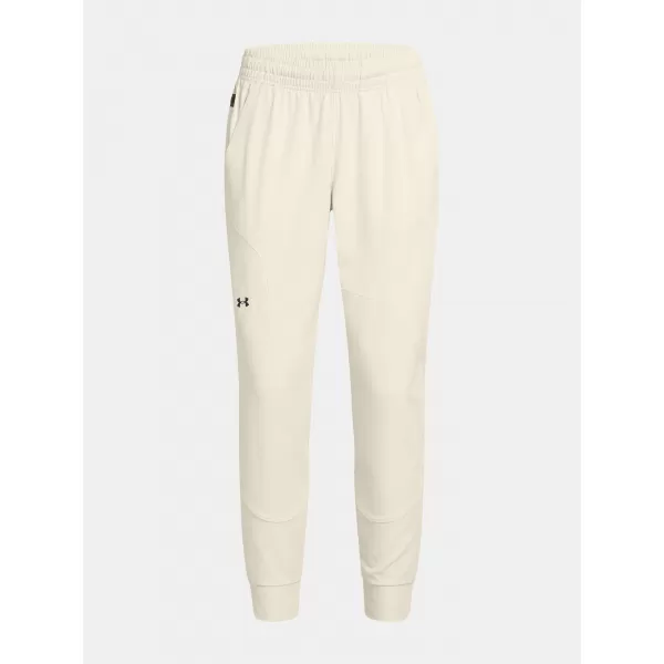  Dámske tepláky UNDER ARMOUR UA UNSTOPPABLE JOGGER 1376926-110 BIELA 