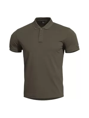 Pánske tričko s golierom PENTAGON PATROL POLO SHIRT D09101 06E D09101 HNEDÁ ŠEDÁ