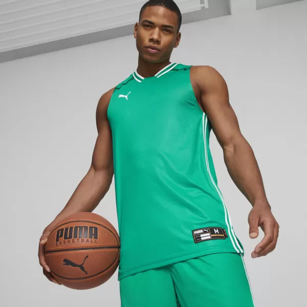  Mužský dres PUMA HOOPS TEAM GAME JERSEY 67662806 KORENIE 