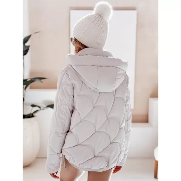 Dámska bunda DSTREET TY5042 BIELA 