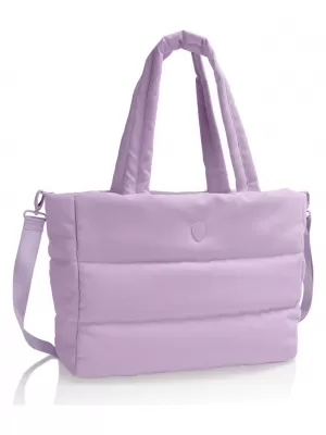 Taška HEYS PUFFER TOTE BAG LEVANDUĽA