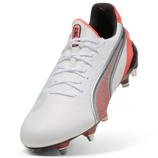  Pánske futbalové topánky PUMA KING ULTIMATE MXSG 10881701 PUMA WHITE/PUMA SILVER 