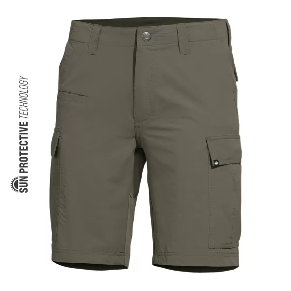  Šortky PENTAGON BDU 2.0 TROPIC SHORTS K05061 HNEDÁ ŠEDÁ 