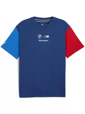 Tričko PUMA BMW MMS ESS+ LOGO TEE II 63305504 PRE FARBU MODREJ/M