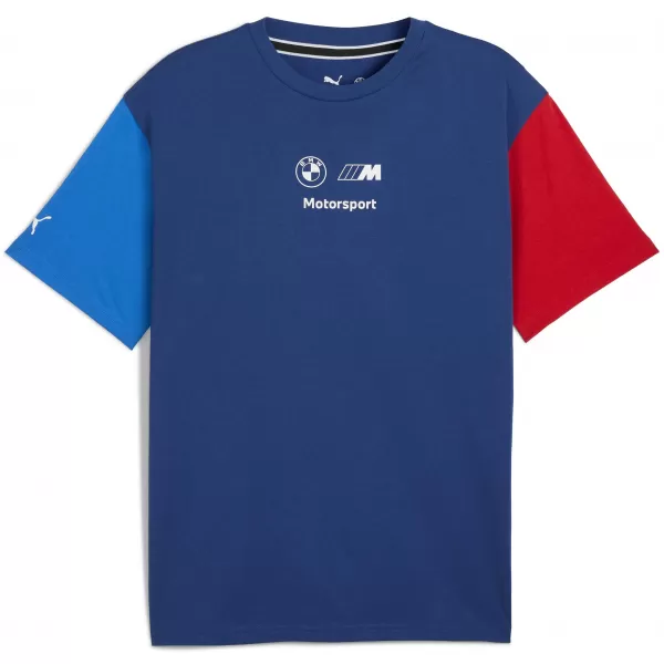  Tričko PUMA BMW MMS ESS+ LOGO TEE II 63305504 PRE FARBU MODREJ/M 