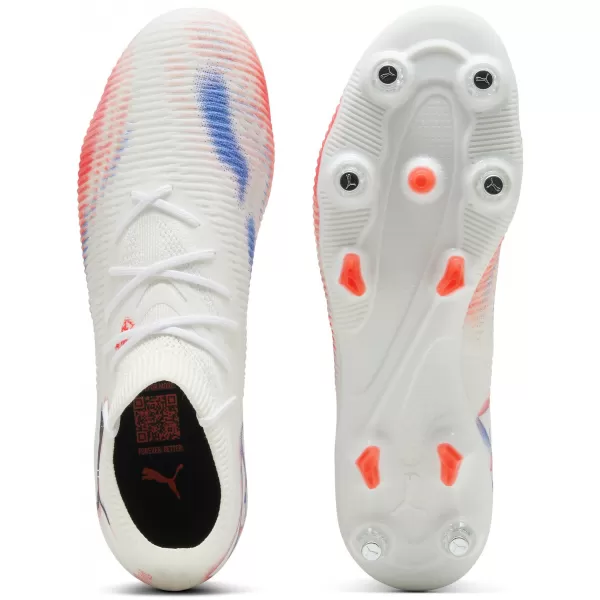  Pánske topánky PUMA FUTURE 8 MATCH MXSG 10859401 WHITE/ BIELA/PUMA ČIERNA/ŽIARIACA ČERVENÁ 