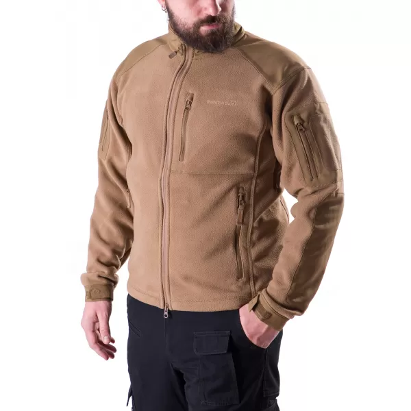  Fleecová mikina PENTAGON PERSEUS 2.0 FLEECE JACKET K08025 OLIVOVO ZELENÁ 
