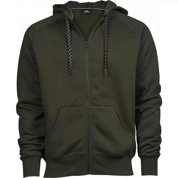  Pánska mikina TEE JAYS | TJ 5435 DARK OLIVE 