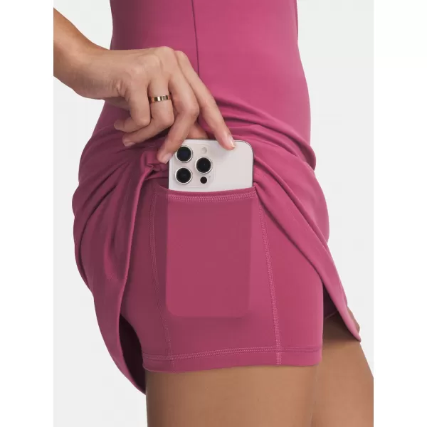  Šaty UNDER ARMOUR MOTION DRESS 1384053-659 ČERVENÁ 