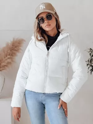 Dámska bunda DSTREET TY4952 BIELA