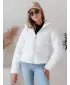 Dámska bunda DSTREET TY4952 BIELA