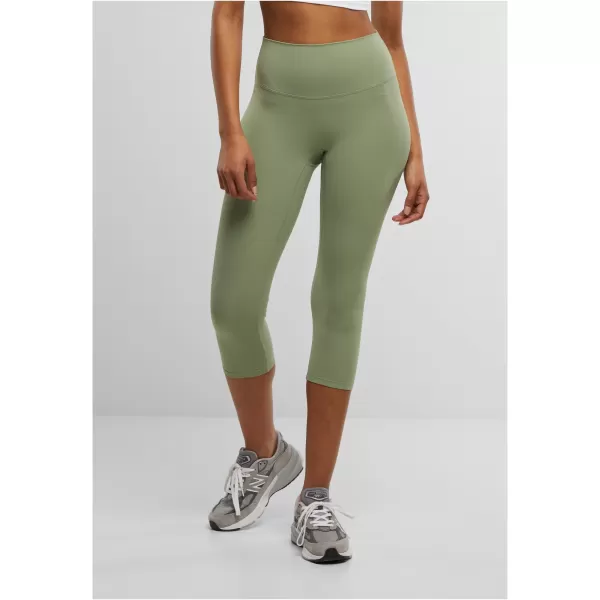  Dámske nohavice URBAN CLASSICS TB7808 ZELENÁ MATCHA 