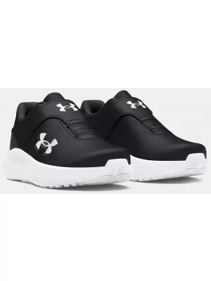 Chlapčenské topánky UNDER ARMOUR UA BINF SURGE 4 AC 3027105-001 ČIERNA