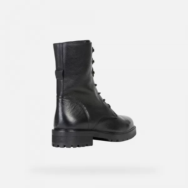  Dámske topánky GEOX HOARA G004709 ČIERNA 