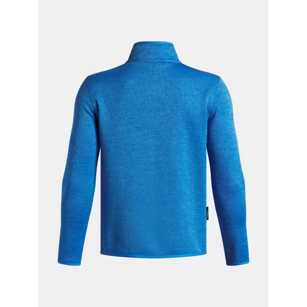  Chlapčenská mikina UNDER ARMOUR UA DRIVE HYBRID STORM SF HZ 6008816-402 MODRÁ 