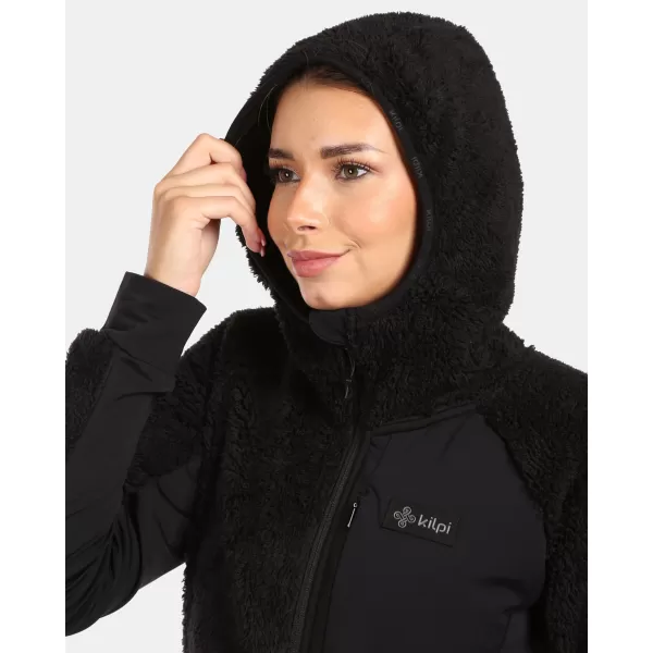  Dámska fleecová mikina KILPI NORKA-W ZL0204KI ČIERNA 