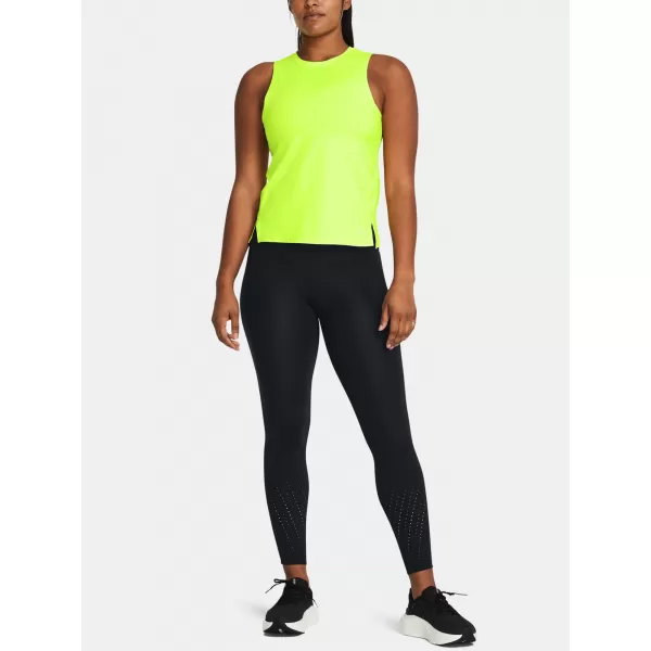  Dámske legíny UNDER ARMOUR UA LAUNCH ELITE ANKLE TIGHTS 1383367-001 ČIERNA 