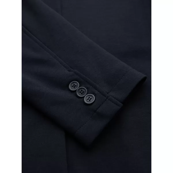  Pánska bunda OMBRE OM-BLZB-0101 NÁMORNÍCKA MODRÁ 