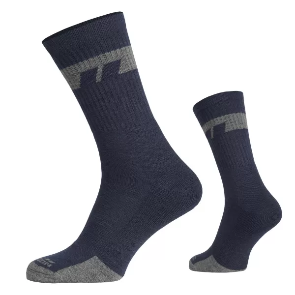  Ponožky PENTAGON ALPINE MERINO SOCKS MID EL14016 05 EL14016 NÁMORNÍCKA MODRÁ 