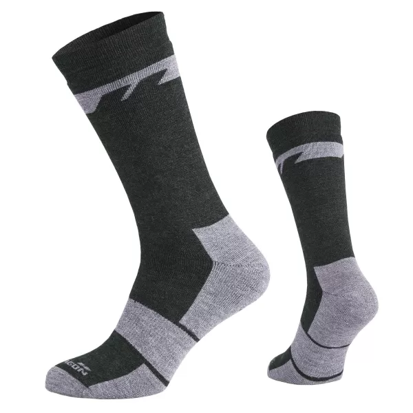  Ponožky PENTAGON ALPINE MERINO SOCKS HEAVY EL14017 06 EL14017 OLIVOVO ZELENÁ 