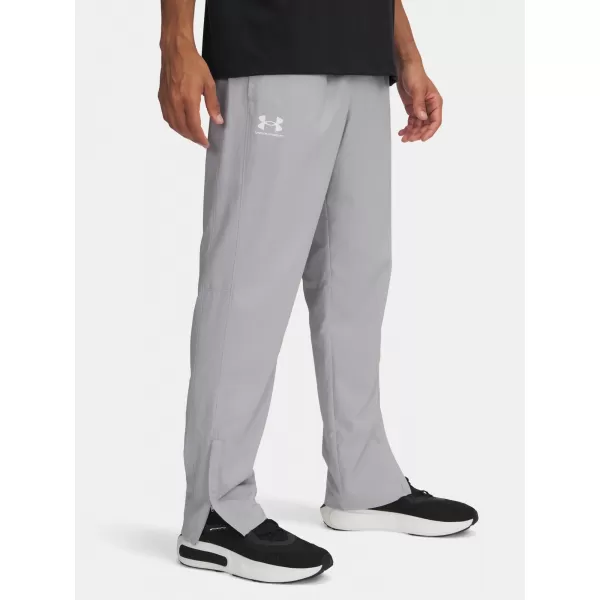  Pánske športové nohavice UNDER ARMOUR UA RIVAL WVN WINDBREAKER PN 1390150-011 SIVÁ 