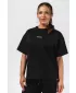 Nadrozmerné tričko RESET 491 BLACK Nebbia
