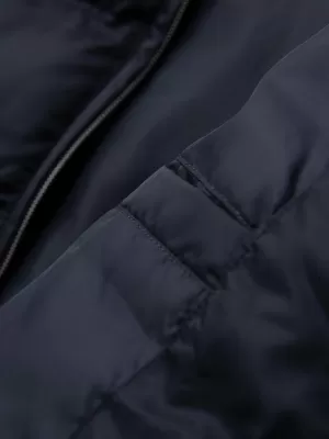 Pánska bunda OMBRE OM-JALP-0218 TMAVO MODRÁ