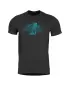 tričko PENTAGON WIREFRAME T-SHIRT K09056 ČIERNA