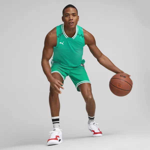  Mužský dres PUMA HOOPS TEAM GAME JERSEY 67662806 KORENIE 