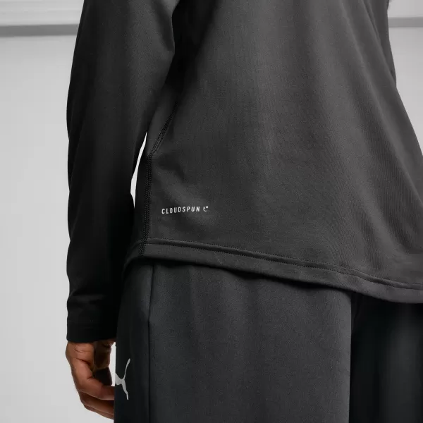  Tričko PUMA M RUN CLOUDPUN LONG SLEEVE 52662801 PUMA BLACK 