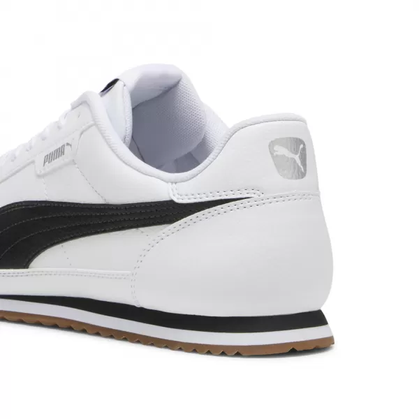  Pánske topánky PUMA TURINO II 39745202 PUMA BIELA/PUMA ČIERNA/ŠEDÁ 